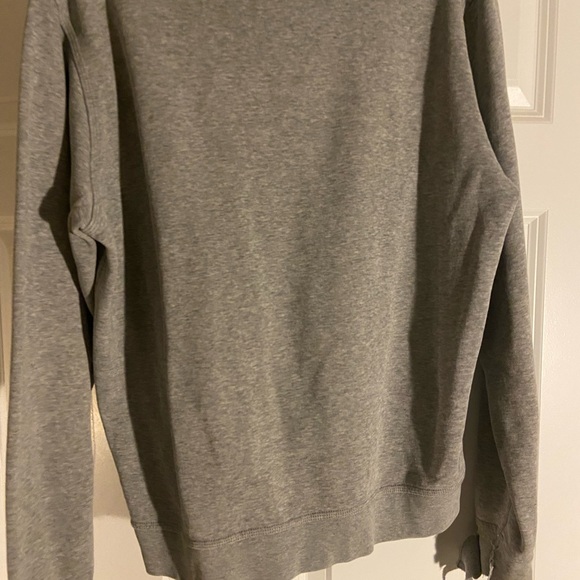 Grey Vintage Nike Distressed Hoodie Medium - Picture 5 of 6